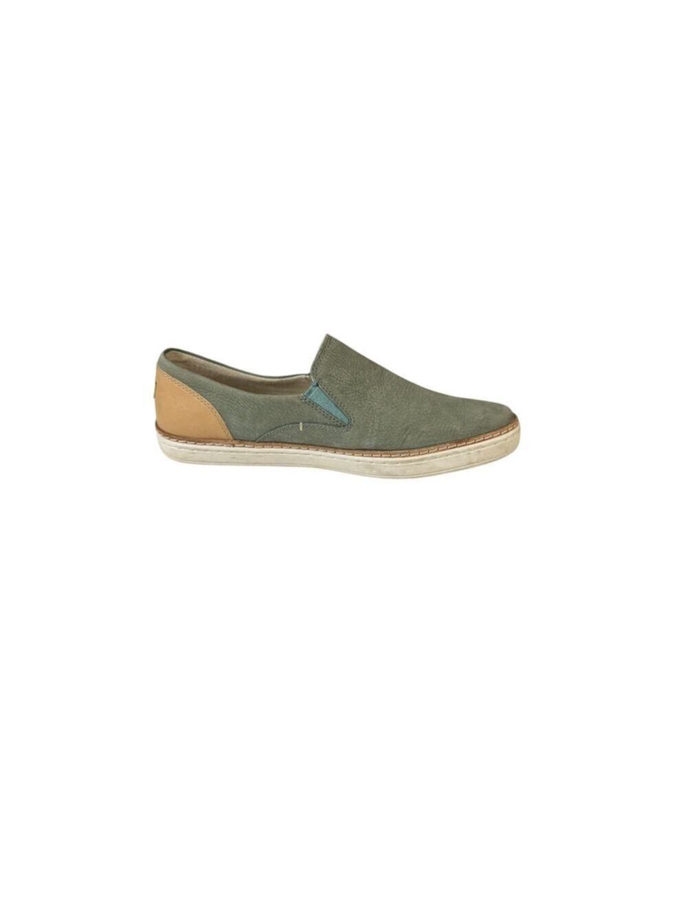 Women's UGG Green and Brown Slip-On Flats Size 8 - Picture 8 of 9